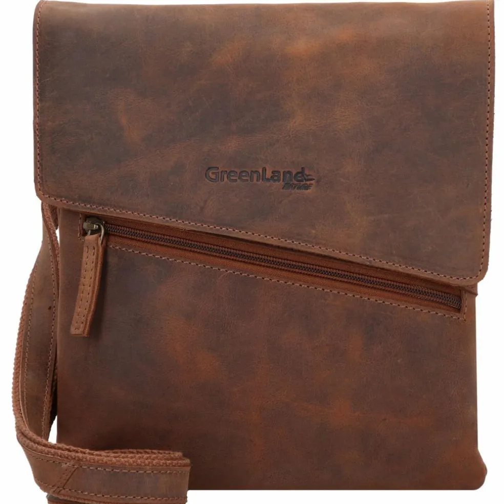 Greenland Nature Montenegro Umhängetasche Leder 23 cm
