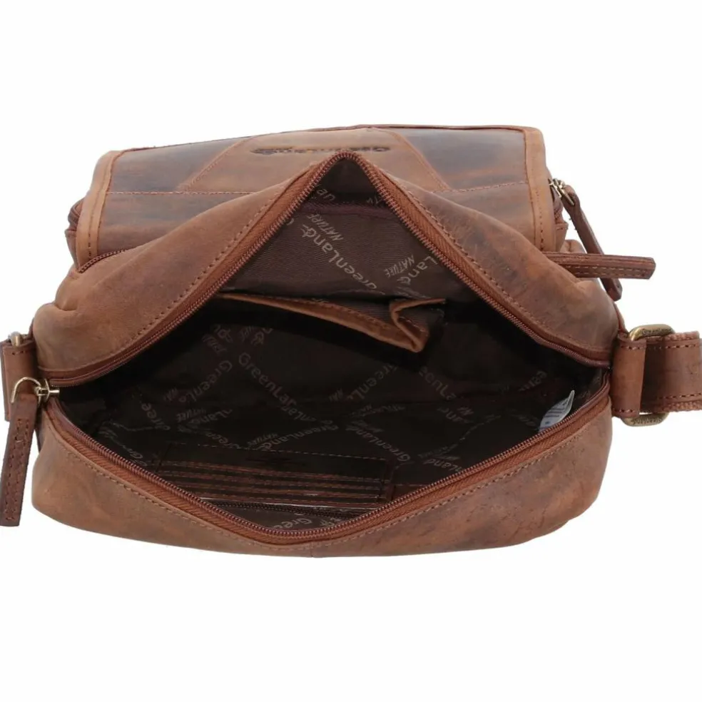 Greenland Nature Montenegro Umhängetasche RFID Leder 22 cm