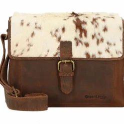 Greenland Nature Natural Combination Umhängetasche Leder 32 cm