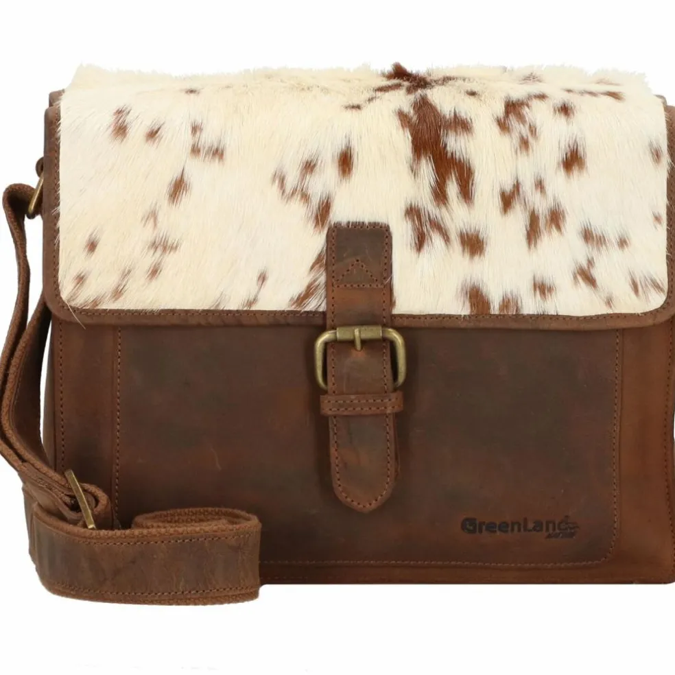 Greenland Nature Natural Combination Umhängetasche Leder 32 cm
