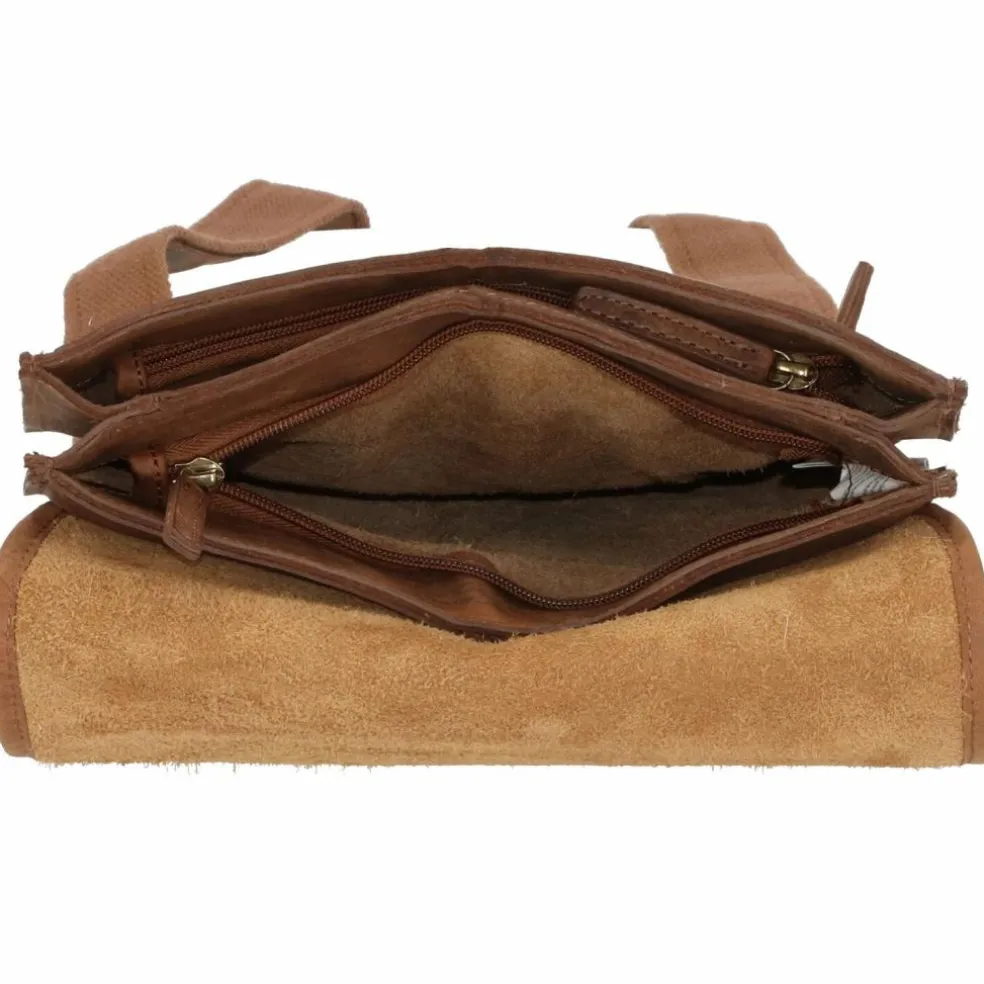 Greenland Nature Natural Combination Umhängetasche Leder 26 cm