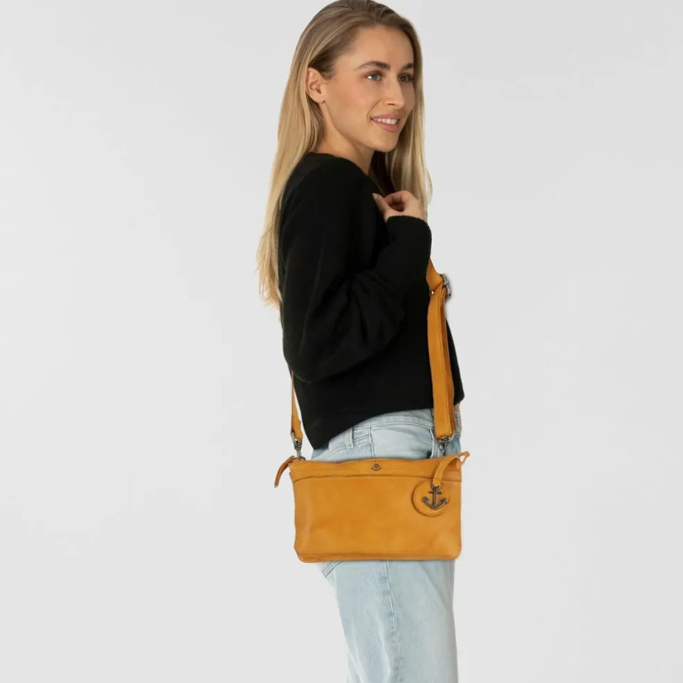 Harbour 2nd Anchor Love Tara Schultertasche Leder 31 cm