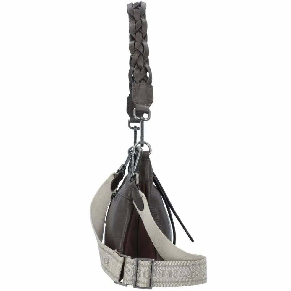 Harbour 2nd Just Pure Schultertasche Leder 33 cm