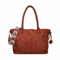 Harbour 2nd Leontina Schultertasche Leder 40 cm