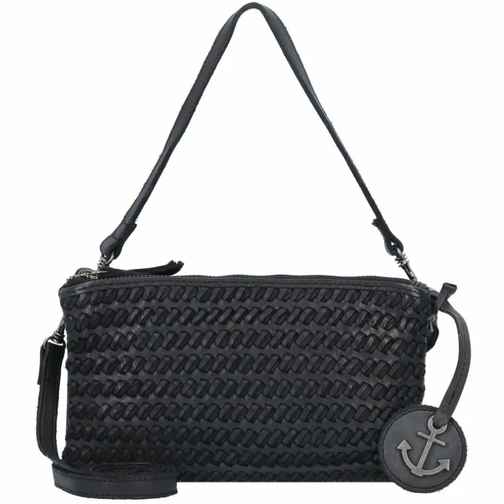 Harbour 2nd Soft Weaving Michel Schultertasche Leder 23 cm