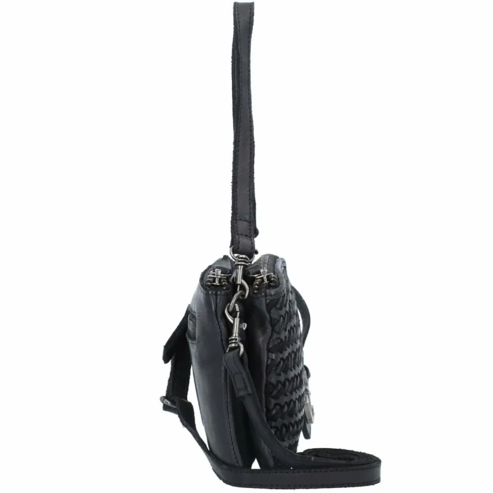 Harbour 2nd Soft Weaving Michel Schultertasche Leder 23 cm