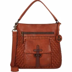 Harbour 2nd Urban Poets Iris-Up Schultertasche Leder 33 cm