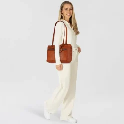 Harbour 2nd Urban Poets Zea Shopper Tasche Leder 33 cm