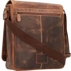 Jack Kinsky Baltimore 4 Umhängetasche Leder 28 cm
