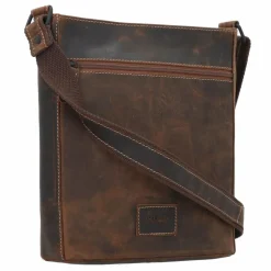 Jack Kinsky Baltimore 30 Umhängetasche Leder 30 cm