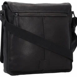 Jack Kinsky Brisbane 4 Umhängetasche Leder 28 cm