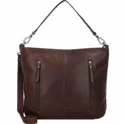 Jack Kinsky Schultertasche Leder 33 cm