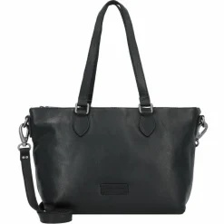 Jack Kinsky Schultertasche Leder 27 cm