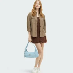 Kipling Denim Love Karis Schultertasche S 35 cm