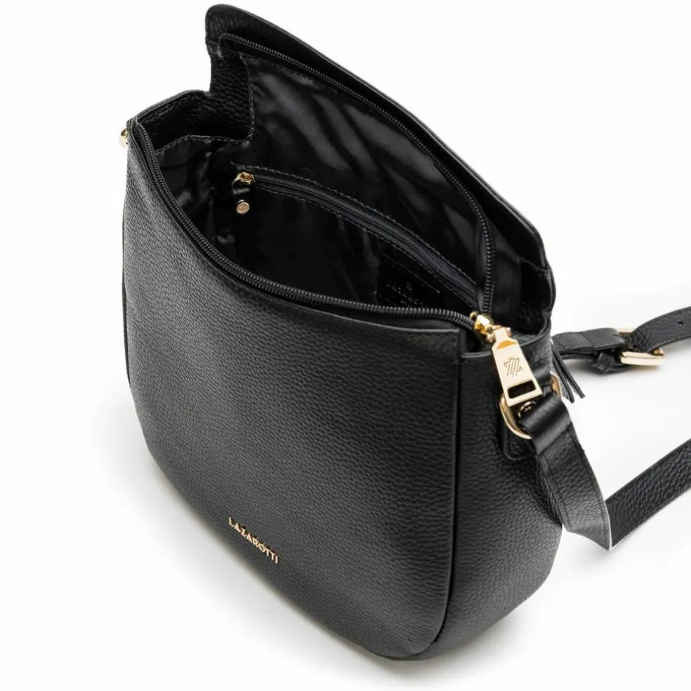 Lazarotti Bologna Leather Umhängetasche Leder 25 cm