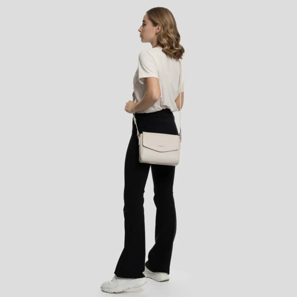 Lazarotti Bologna Leather Umhängetasche Leder 22 cm