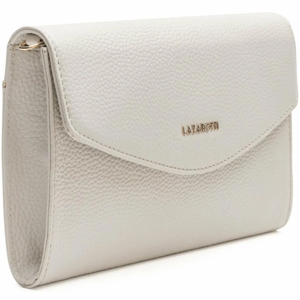 Lazarotti Bologna Leather Clutch Tasche Leder 23 cm