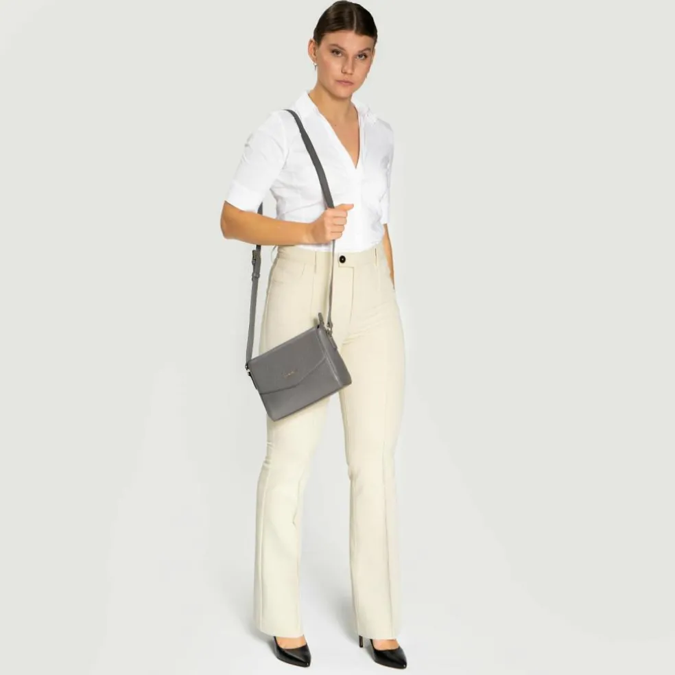 Lazarotti Bologna Leather Umhängetasche Leder 22 cm