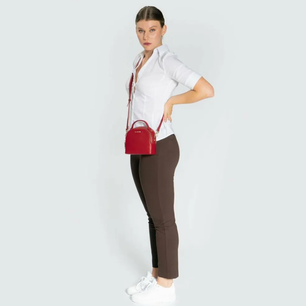 Lazarotti Bologna Leather Handtasche Leder 17 cm