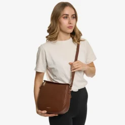 Lazarotti Bologna Leather Umhängetasche Leder 25 cm