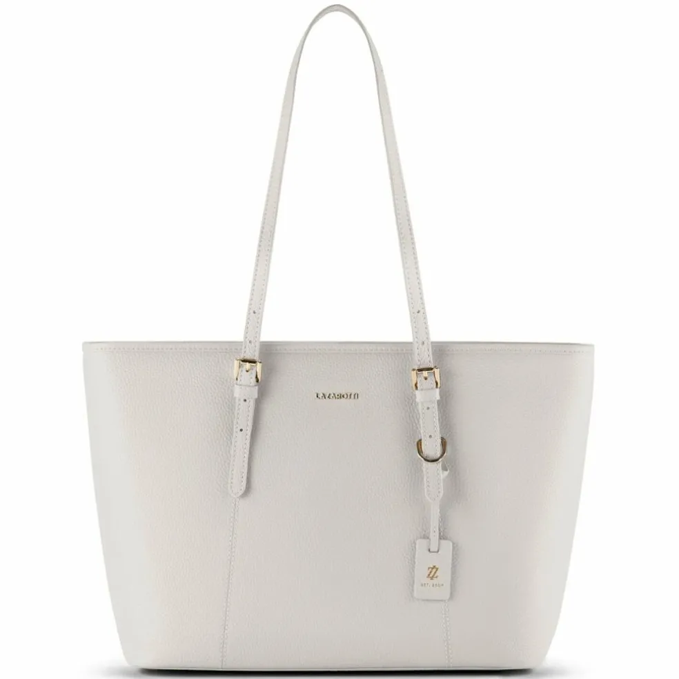 Lazarotti Bologna Leather Shopper Tasche Leder 35 cm