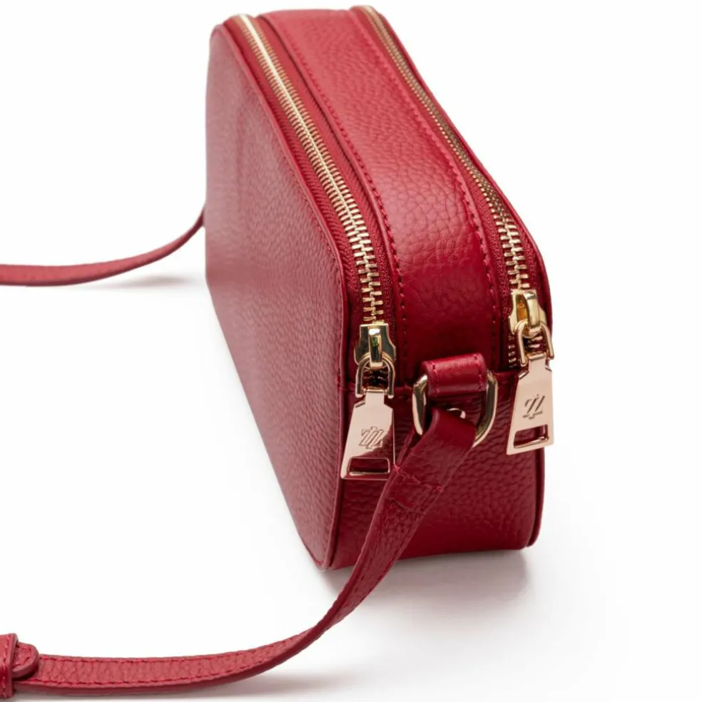 Lazarotti Bologna Leather Umhängetasche Leder 18 cm