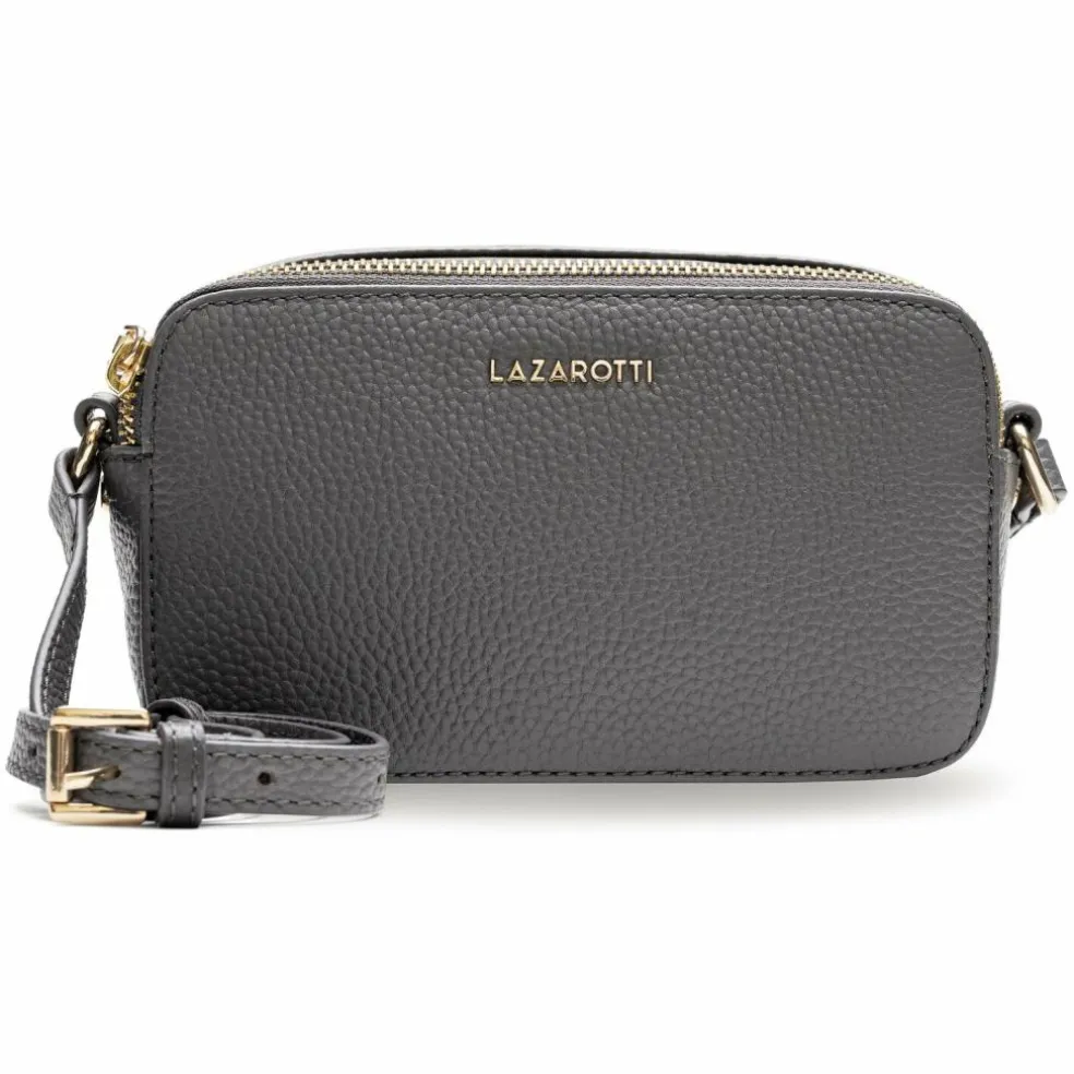 Lazarotti Bologna Leather Umhängetasche Leder 18 cm
