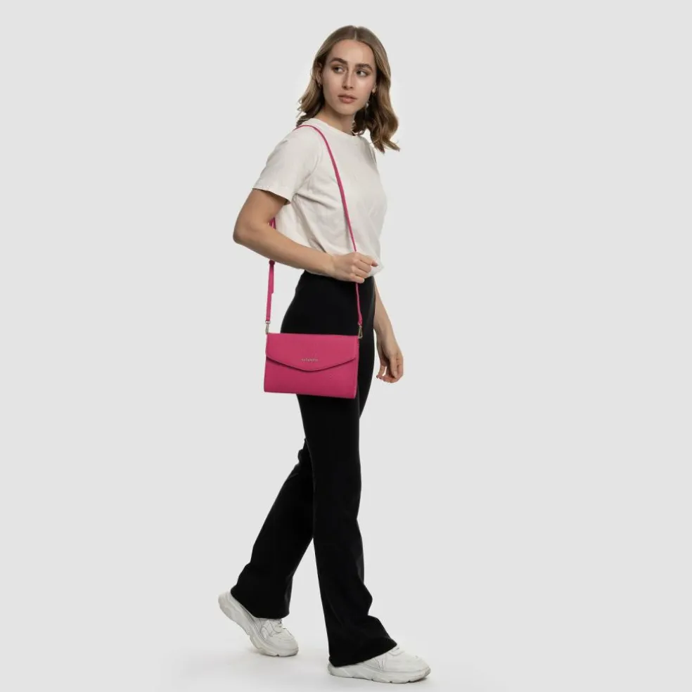 Lazarotti Bologna Leather Clutch Tasche Leder 23 cm