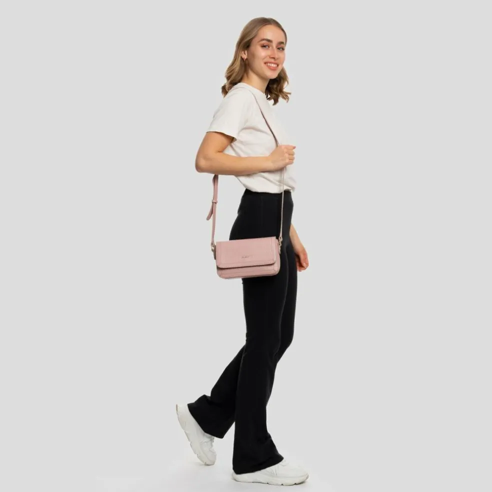Lazarotti Bologna Leather Umhängetasche Leder 21 cm