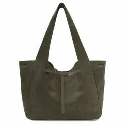 LES VISIONNAIRES Garbriella Shopper Tasche Leder 40 cm
