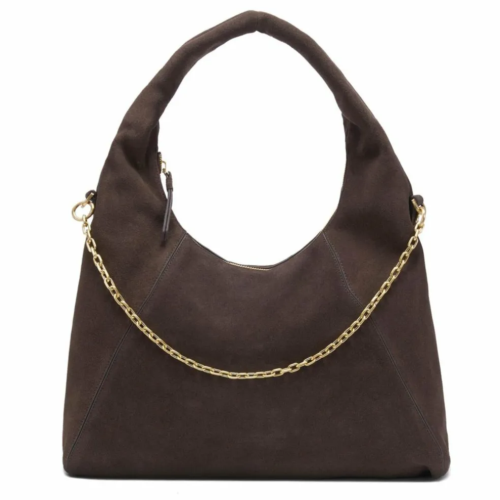 LES VISIONNAIRES Jade Cozy Chain Schultertasche Leder 38 cm