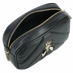 Patrizia Pepe Fly Padded Umhängetasche Leder 19.5 cm