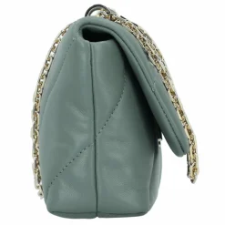 Patrizia Pepe Fly Padded Umhängetasche Leder 25 cm
