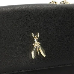 Patrizia Pepe Fly Schultertasche Leder 25 cm