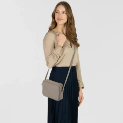 Patrizia Pepe Fly Umhängetasche Leder 24 cm