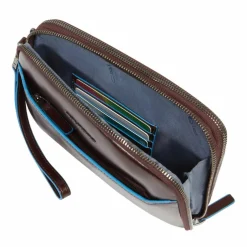 Piquadro Blue Square Clutch Geldbörse Leder 21 cm