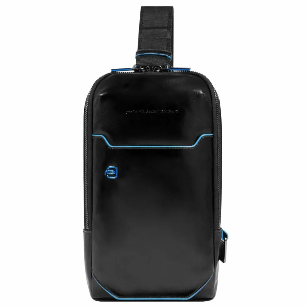 Piquadro Blue Square Umhängetasche Leder 28 cm