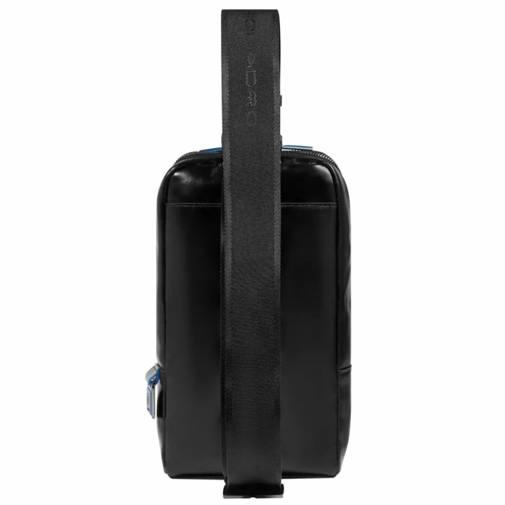 Piquadro Blue Square Umhängetasche Leder 28 cm
