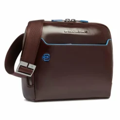 Piquadro Blue Square Umhängetasche Leder 21 cm
