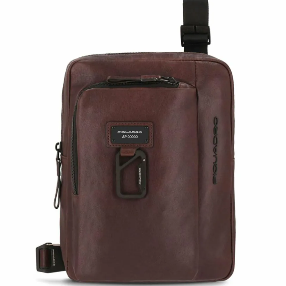Piquadro Harper Umhängetasche Leder 21 cm