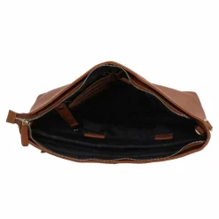 Plevier Structure Millau Schultertasche Leder 43 cm Laptopfach