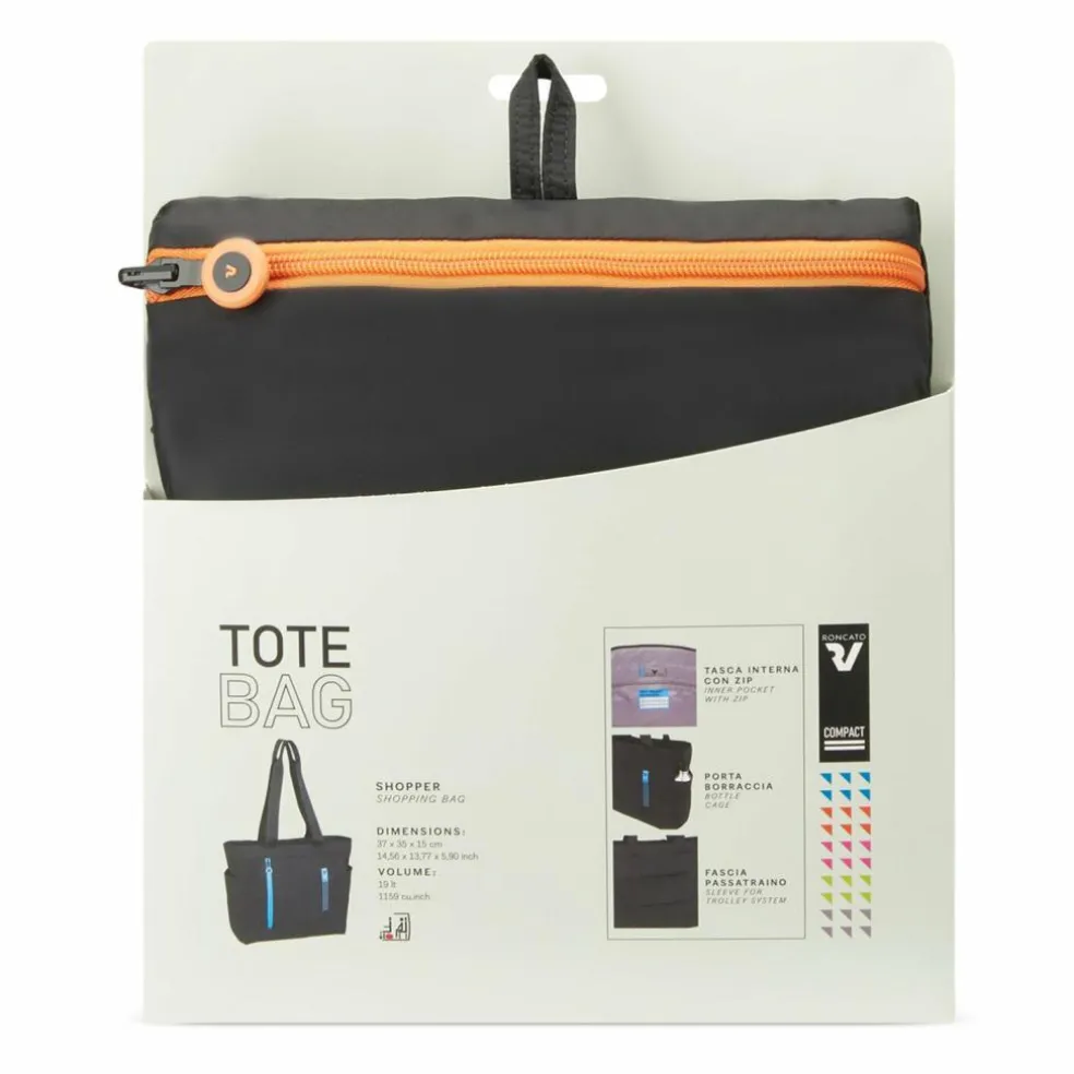 Roncato Compact Neon Shopper Tasche 37 cm