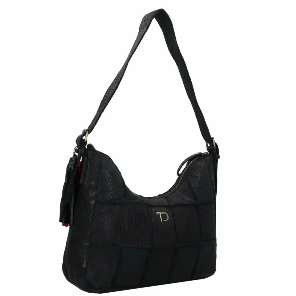 Taschendieb Wien Malvengasse Schultertasche Leder 31 cm