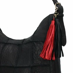 Taschendieb Wien Malvengasse Schultertasche Leder 31 cm