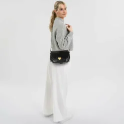 The Bridge Federica Schultertasche Leder 25 cm