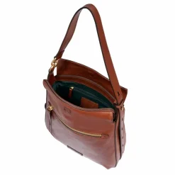 The Bridge Ingrid Schultertasche Leder 31 cm
