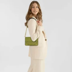 The Bridge Lucrezia Schultertasche Leder 18.5 cm