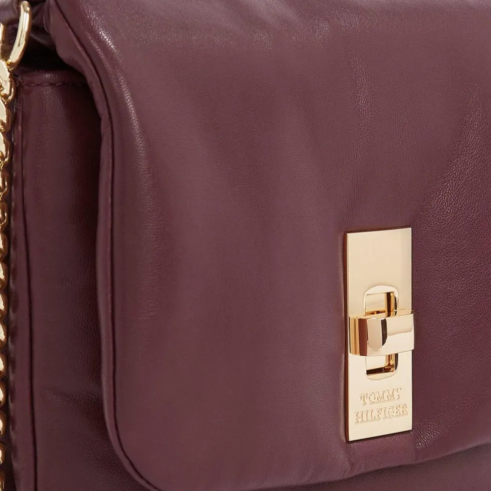 Tommy Hilfiger Soft Leather Mini Bag Umhängetasche Leder 18 cm