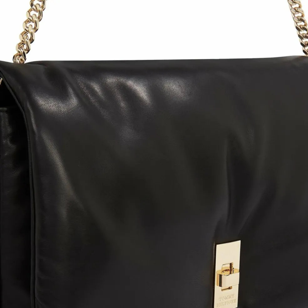 Tommy Hilfiger Soft Leather Schultertasche Leder 34 cm