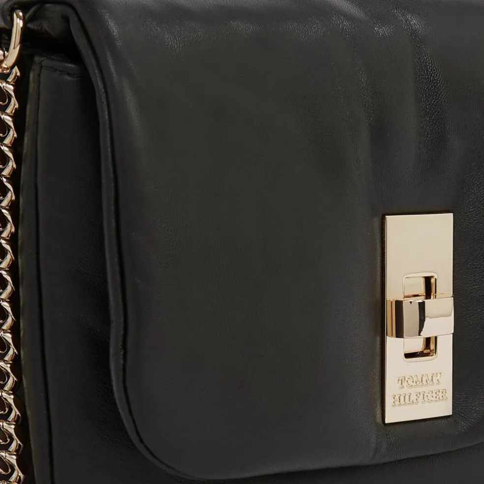 Tommy Hilfiger Soft Leather Mini Bag Umhängetasche Leder 18 cm